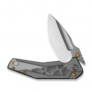Civivi Knives Wellmax C24008C-1 Aluminum and Clear Lexan 14C28N Stainless Knife