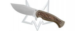 Fox Knives Eastwood Tiger Fixed Blade FX-106TIZW Titanium Wood Elmax Steel Knife