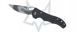 Fox Knives Walligator Liner Lock 387 440C Stainless Black Micarta