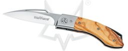 Fox Knives Dream Catcher Liner Lock 440OL N690Co Stainless Olive Wood
