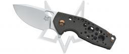 Fox Knives Suru 526 CF Frame Lock Black Carbon Fiber M390 Stainless Pocket Knife