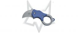 Fox Knives Mini-Ka Liner Lock FX-535 BL 1.4116 Stainless Steel Blue FRN