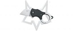 Fox Knives Mini-Ta Liner Lock FX-536 1.4116 Steel Wharncliffe Black FRN