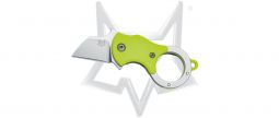Fox Knives Mini-Ta FX-536G Liner Lock Green FRN Stainless Pocket Knife