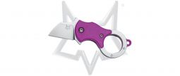 Fox Knives Mini-Ta Liner Lock FX-536P Purple FRN Stainless Pocket Knife FX-536 P