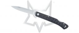 Fox Knives Lockback 573 CF 440C Stainless Carbon Fiber Pocket Knife