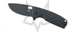 Fox Knives Core Liner Lock FX-604 B Black N690Co Stainless Black Pocket Knife