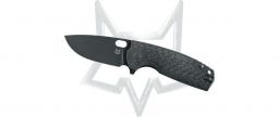 Fox Knives Core FX-604CF Liner Lock Black Elmax Carbon Fiber Pocket Knife