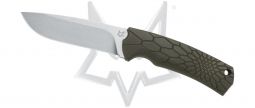Fox Knives Core FX-605OD Fixed Blade Knife BECUT Stainless OD Green Thermorubber
