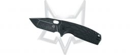 Fox Knives Core Tanto FX-612 BB Liner Lock Black N690Co Stainless Pocket Knife