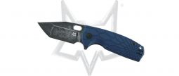 Fox Knives Core Tanto FX-612 BLB Liner Lock Blue N690Co Stainless Pocket Knife