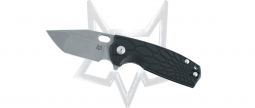 Fox Knives Core Tanto FX-612 BS Liner Lock Black FRN N690 Stainless Pocket Knife