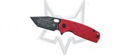 Fox Knives Core Tanto FX-612 RB Liner Lock Red FRN N690Co Stainless Pocket Knife