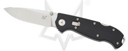 Fox Knives Ron Lake Lockback FX-RL01 G10 N690Co Stainless Black G10
