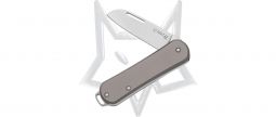 Fox Knives Vulpis Slipjoint Titanium M390 Stainless Pocket Knife FX-VP108 TI