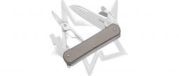 Fox Knives Vulpis Titanium M390 Stainless Camping Pocket Knife FX-VP130-4 TI