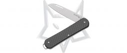 Fox Knives Vulpis Slipjoint Carbon Fiber M390 Stainless Pocket Knife FX-VP130 CF