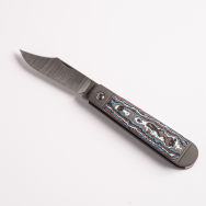 Jack Wolf Little Bro Jack LILBR-01-FCNEB Nebula Fat Carbon S90V Pocket Knife
