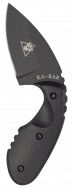 Ka-Bar TDI Investigator Fixed Blade 1493 AUS 8A Stainless Black Zytel Knife