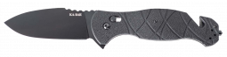 Ka-Bar Coytu Crossbar Lock 3085 AUS 8A Stainless Steel Black GFN Pocket Knife