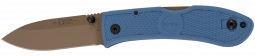 Ka-Bar Dozier Folding Hunter 4062D2 D2 Steel Blue Zytel Pocket Knife