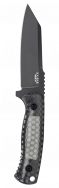 Ka-Bar George Cool Name Reverse Tanto 7702 Cro-Van Carbon Steel Smoke Knife