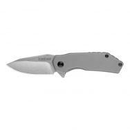 Kershaw Knives Valve 1375 Frame Lock Stonewash 4Cr14 Stainless Pocket Knife