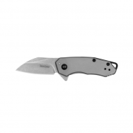 Kershaw Knives Rate 1408 Frame Lock Stonewashed 8Cr13MoV Stainless Pocket Knife