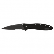 Kershaw Knives Leek 1660CKTST Black Serrated 14C28N Stainless Pocket Knife