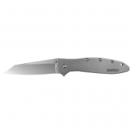 Kershaw Knives Leek 1660R Orange Aluminum 14C28N Stainless Pocket Knife