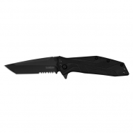 Kershaw Knives Brawler 1990ST Black GFN 8Cr13MoV Stainless Steel Knife