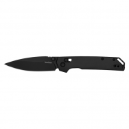 Kershaw Knives Iridium 2038BLK Black Aluminum Black PVD D2 Steel Pocket Knife
