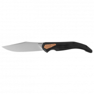 Kershaw Knives Strata Frame Lock 2076 D2 Carbon Steel Black G10