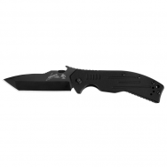 Kershaw Knives CQC-8K 6044TBLK Black G-10 Tanto 8Cr14MoV Stainless Pocket Knife