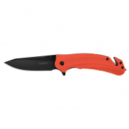 Kershaw Knives Barricade 8650 Orange GRN 8Cr13MoV Stainless Rescue Pocket Knife