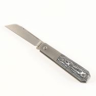 Jack Wolf Knives Midnight Jack MIDNI-02-FC-WS Carbon Titanium S90V Pocket Knife