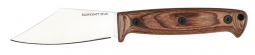 Ontario Knives Bushcraft Seax 6300 Hardwood 420 Stainless Fixed Blade Knife