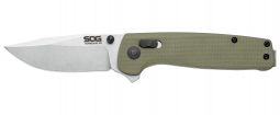 SOG Knives Terminus XR Olive Green Drab G-10 Carbon Steel TM1022-BX Pocket Knife