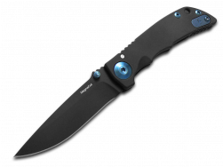 Spartan Blades Harsey 3.25 Black PVD Titanium Black CPM MagnaCut Pocket Knife