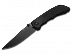 Spartan Blades Talos 2 SFBL13BKBK Black Starburst Aluminum 154CM Pocket Knife