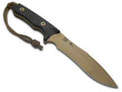 SPARTAN BLADES Ronin Shinto Fixed Blade SB47DEBKKYTN Black Micarta