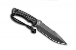 Spartan Blades Horkos Fixed Blade SB4BKBKNLBK Black Micarta CPM MagnaCut Knife