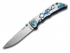 Spartan Blades Harsey 3.25 Trail Walker Titanium CPM MagnaCut Steel Pocket Knife
