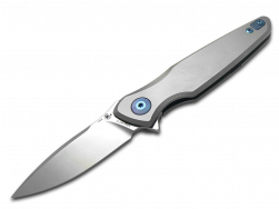 Spartan Blades Pandia Frame Lock SF16SWBL Blue Titanium CPM MagnaCut Steel Knife