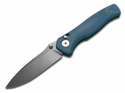 Spartan Blades Eleos Crossbar Lock SFBL15SWBL Blue GFN 154CM Stainless Knife