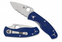 Spyderco Knives Persistence C136PSBL Dark Blue FRN S35VN Stainless