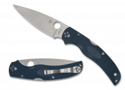 Spyderco Knives Native Chief Lightweight C244PCBL Blue CPM-SPY27 Pocket Knife