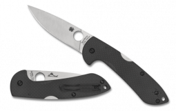 Spyderco Knives Siren C247CFP Lockback S90V Stainless Carbon Fiber Pocket Knife