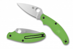 Spyderco Knives UK Penknife Salt C94PGR LC200N Stainless Green FRN