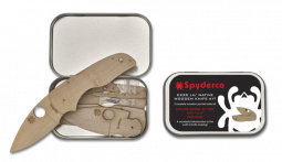 SPYDERCO Knives C230 Lil' Native Wooden Knife Making Kit WDKIT2
